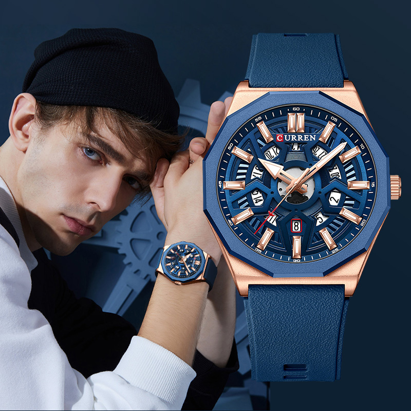 Luxury Watch Brand List - CURREN Yepyeni Liste Orijinal erkek saati