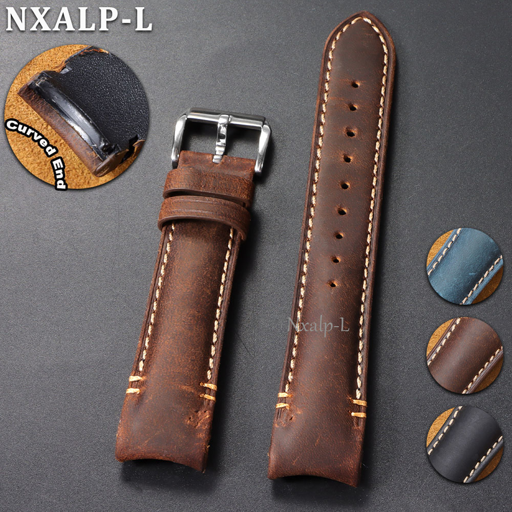 Luxury Watch Expensive - Kavisli Uçlu Bilezik Yağ Balmumu Dana