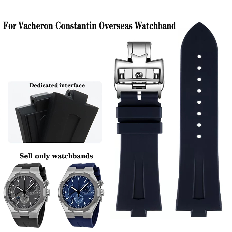 Luxury Watch Constantine - Silikon Kauçuk Saat Kayışı Vacheron Constantin