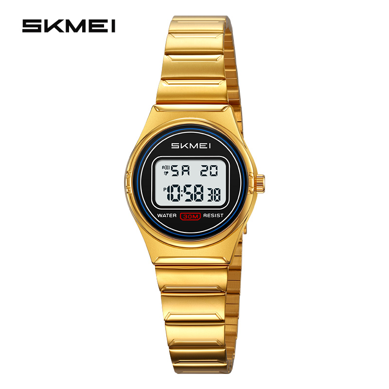 Minute Repeater Watch - SKMEI 2338 izle küçük dijital paslanmaz