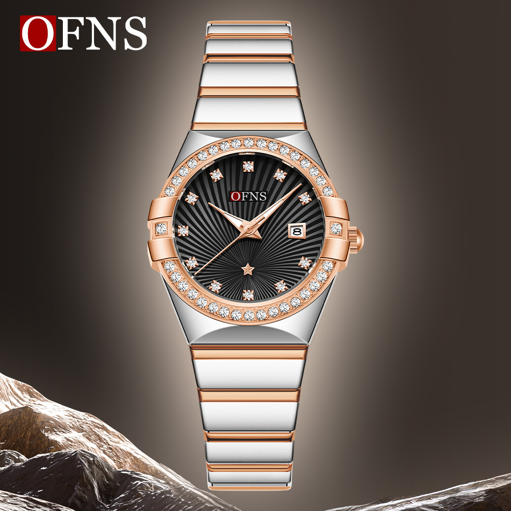 Luxury Watch Shop - OFNS Yeni 1569 Lüks Kadın Kuvars
