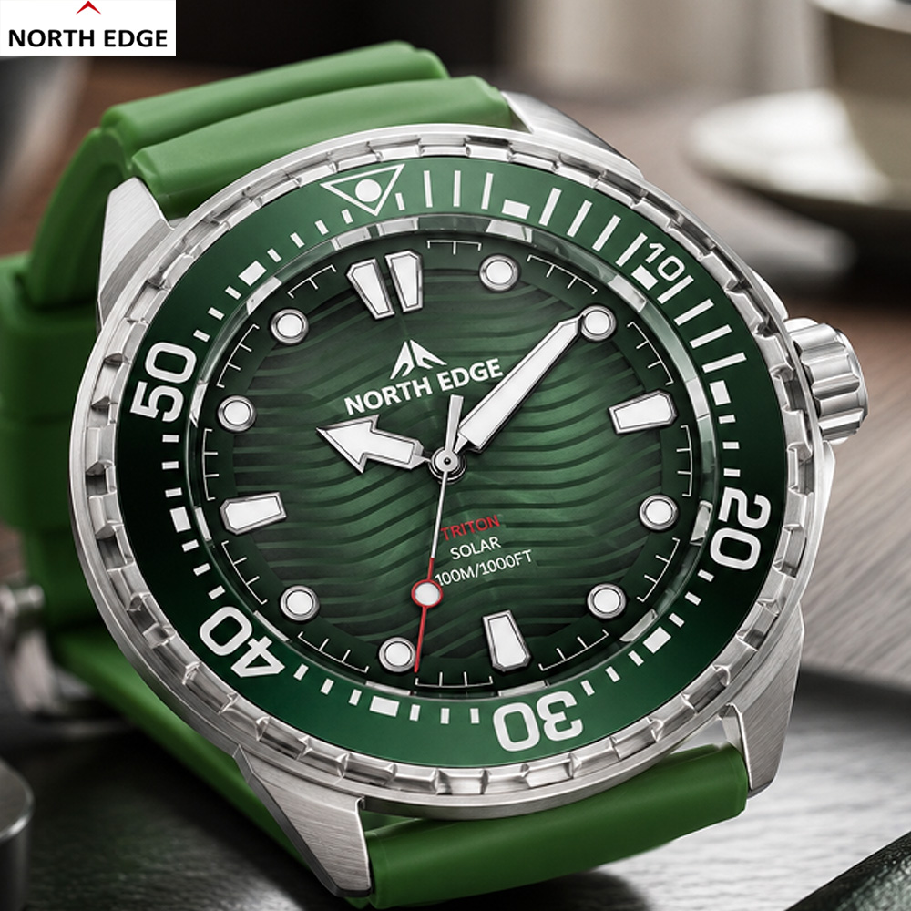Compass Watch Luxury - NORTH EDGE TRITON Erkek Askeri Spor