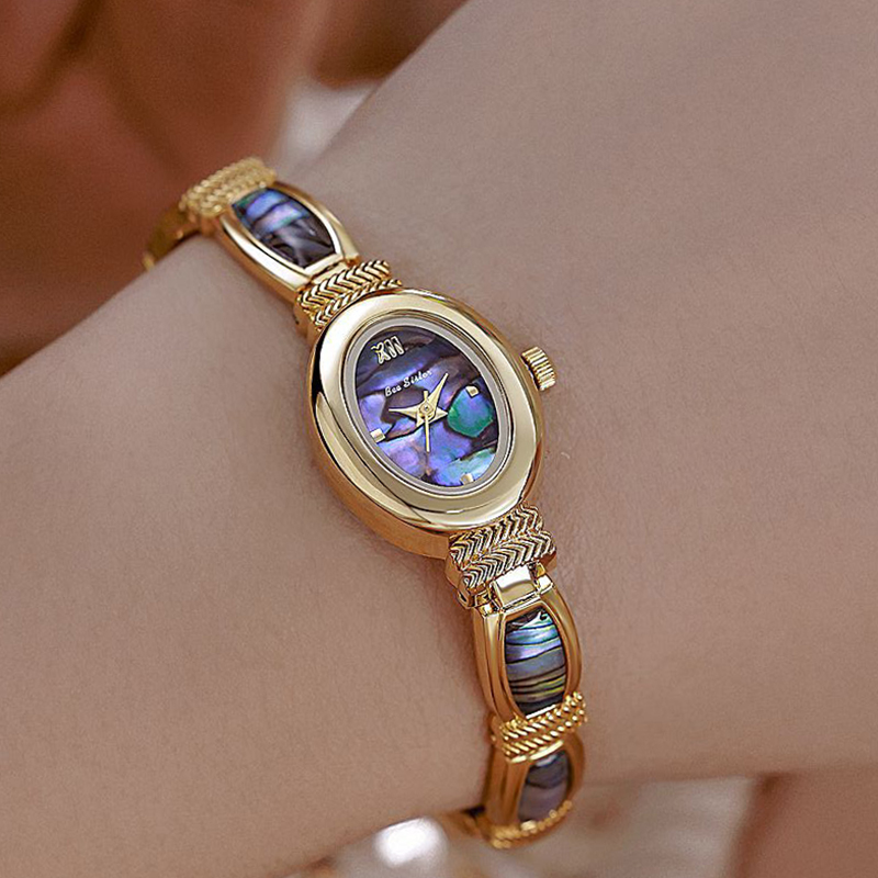 Luxury Watch Unique - Oval Kadranlı Kadın Bileklik Saatleri Üst