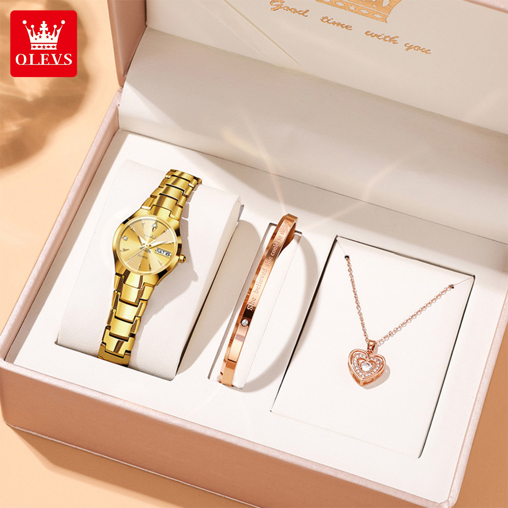 Luxury Watch Women - OLEVS Bayanlar Izle 8697 Lüks Zarif