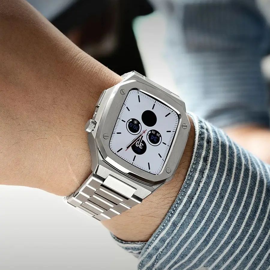 Luxury Watch Apple Bands - 2025 Lüks Modifikasyon Kiti Apple Watch