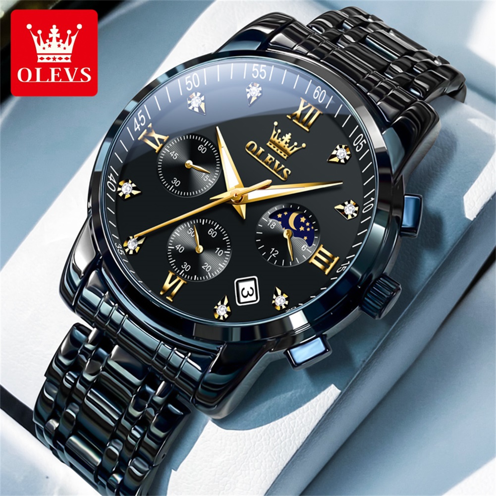 Luxury Watch Exchange - OLEVS Popüler erkek saatleri paslanmaz çelik