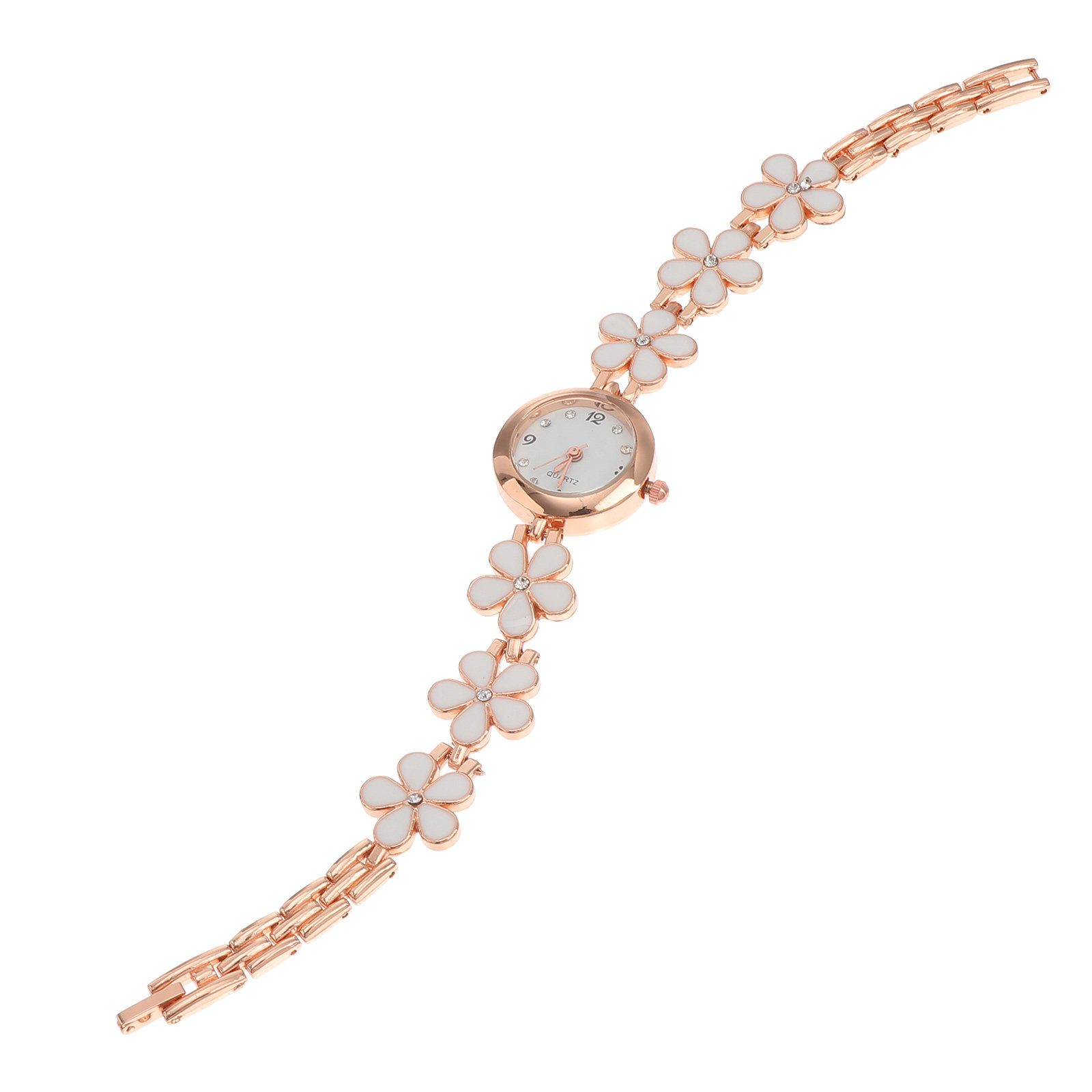 Luxury Watch Women - Kadınlar için Zarif Kristal Kuvars Bileklik