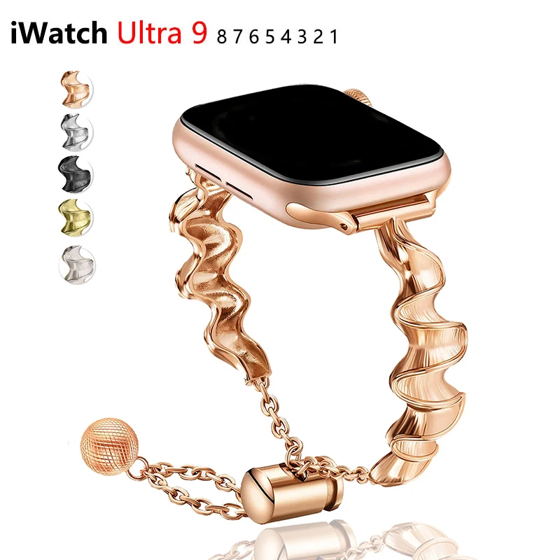 Luxury Watch Apple Bands - Takı kayış için Apple saat bandı