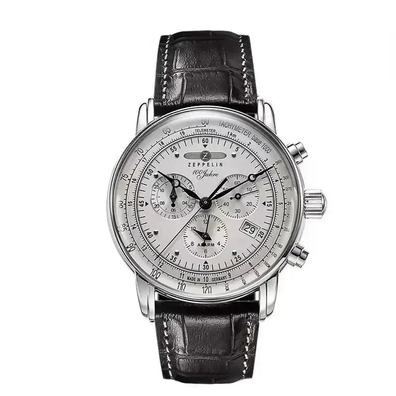 Minute Repeater Watch - 2026 Yeni Zeppelin Otomatik Tarihli Kol