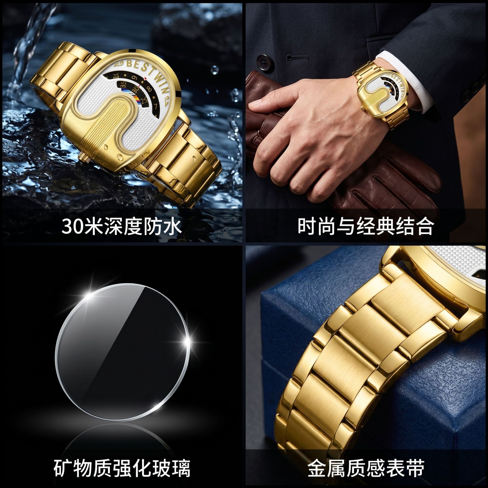 Altın Üst Düzey Marka Lüks Erk - Luxury Watch Quality incelemesi ve fiyatı