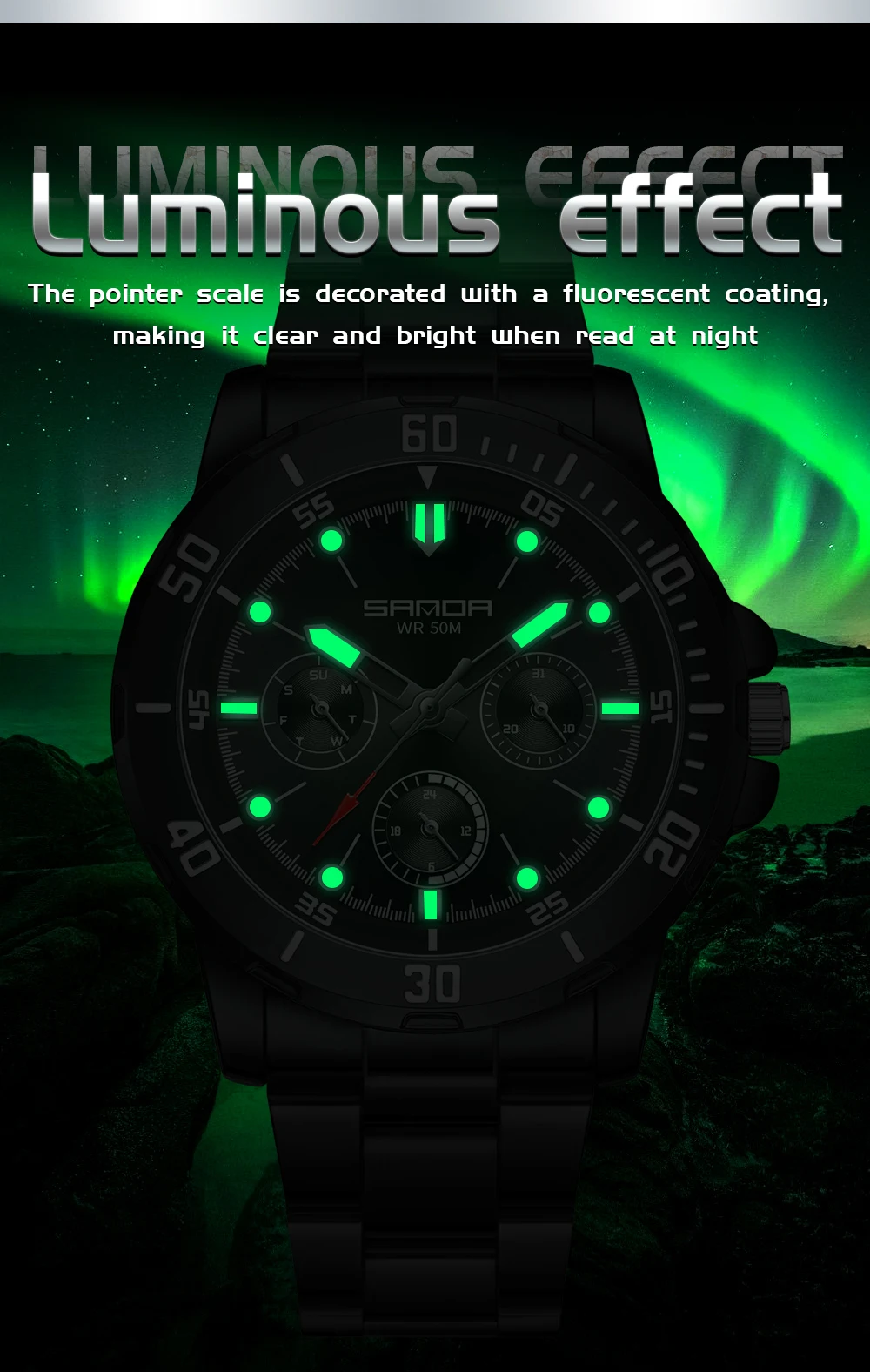 SANDA 3265 3266 Erkek Elektron - Luxury Watch Shop incelemesi ve fiyatı