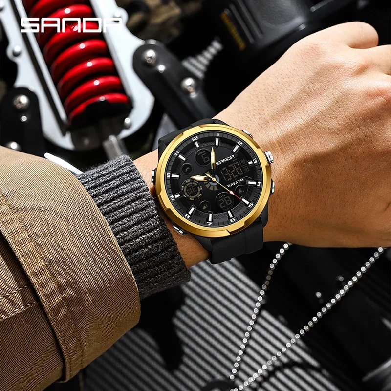 SANDA 9053 50 M Su Geçirmez Ku - Luxury Watch G Shock incelemesi ve fiyatı
