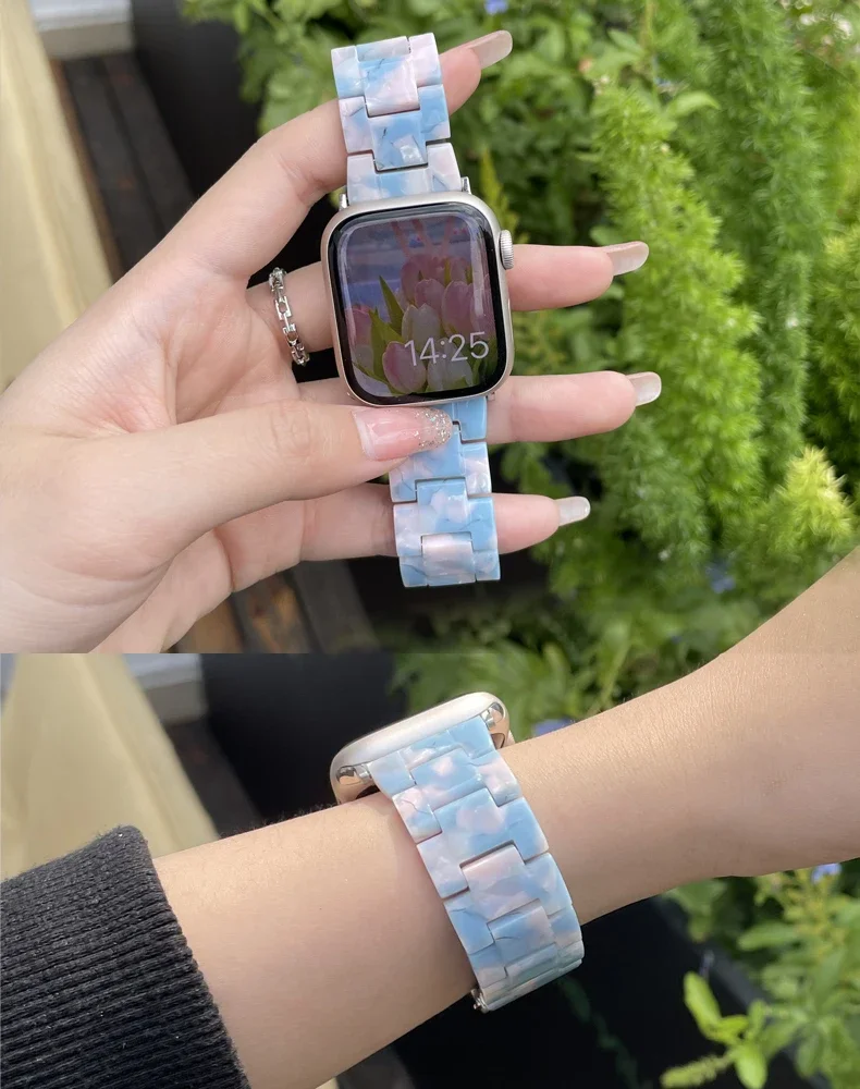 Apple için lüks reçine kayış i - Luxury Watch Apple Bands incelemesi ve fiyatı