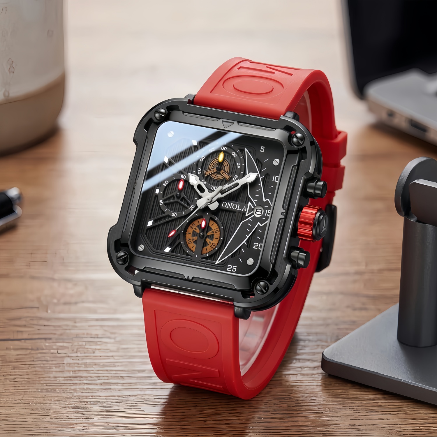 Moda erkekler İzle marka ONOLA - Luxury Watch Unique incelemesi ve fiyatı