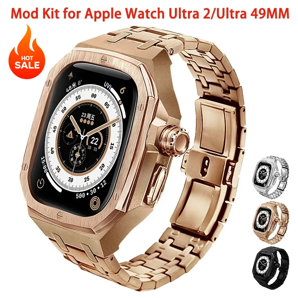 Apple Watch Ultra 2/Ultra 49MM - Luxury Watch Kit incelemesi ve fiyatı