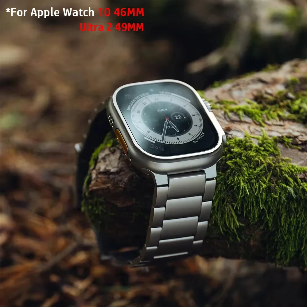 Titanyum İş Adamları Kayışı Ap - Luxury Watch Apple Bands incelemesi ve fiyatı