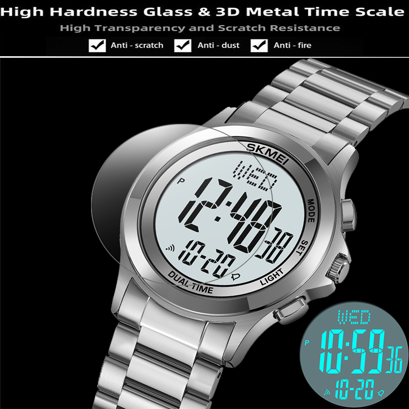 Skmei Mens Led kronograf bilez - Minute Repeater Watch incelemesi ve fiyatı