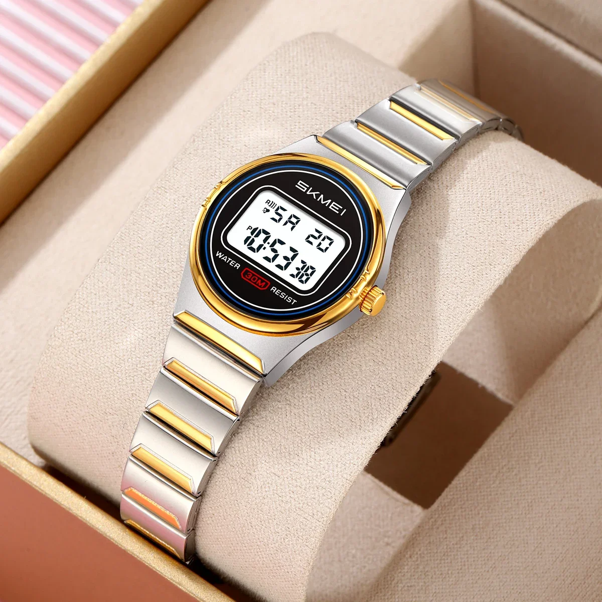 SKMEI 2338 izle küçük dijital  - Minute Repeater Watch incelemesi ve fiyatı