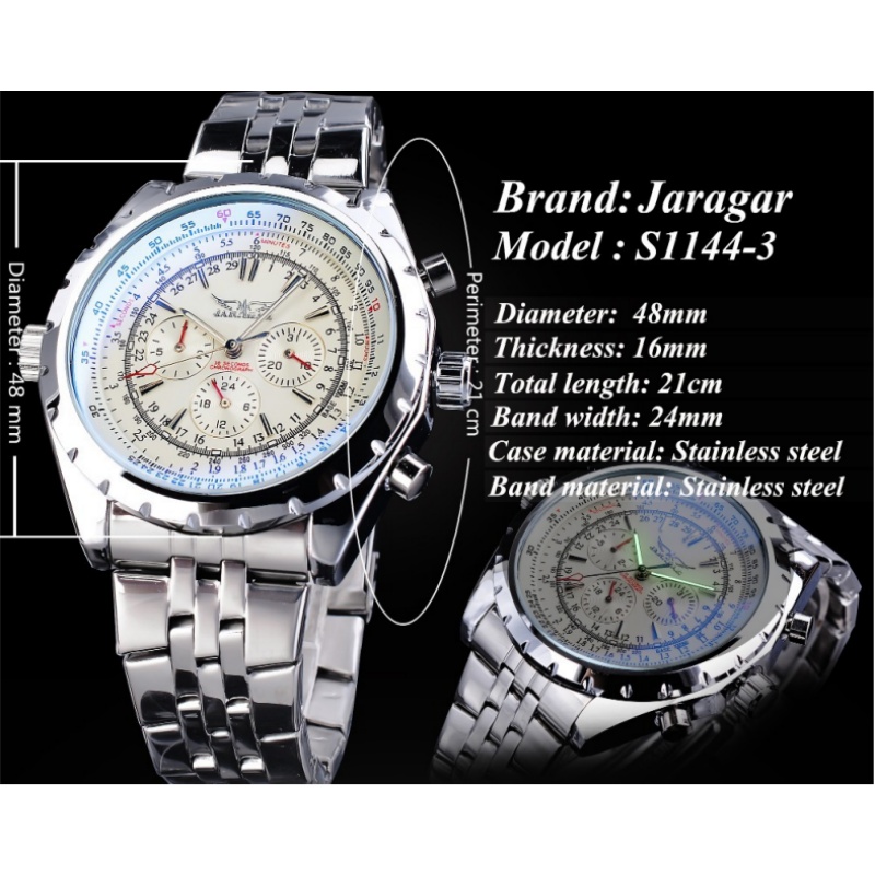 JARAGAR 212 Zarif Otomatik Mek - Minute Repeater Watch incelemesi ve fiyatı