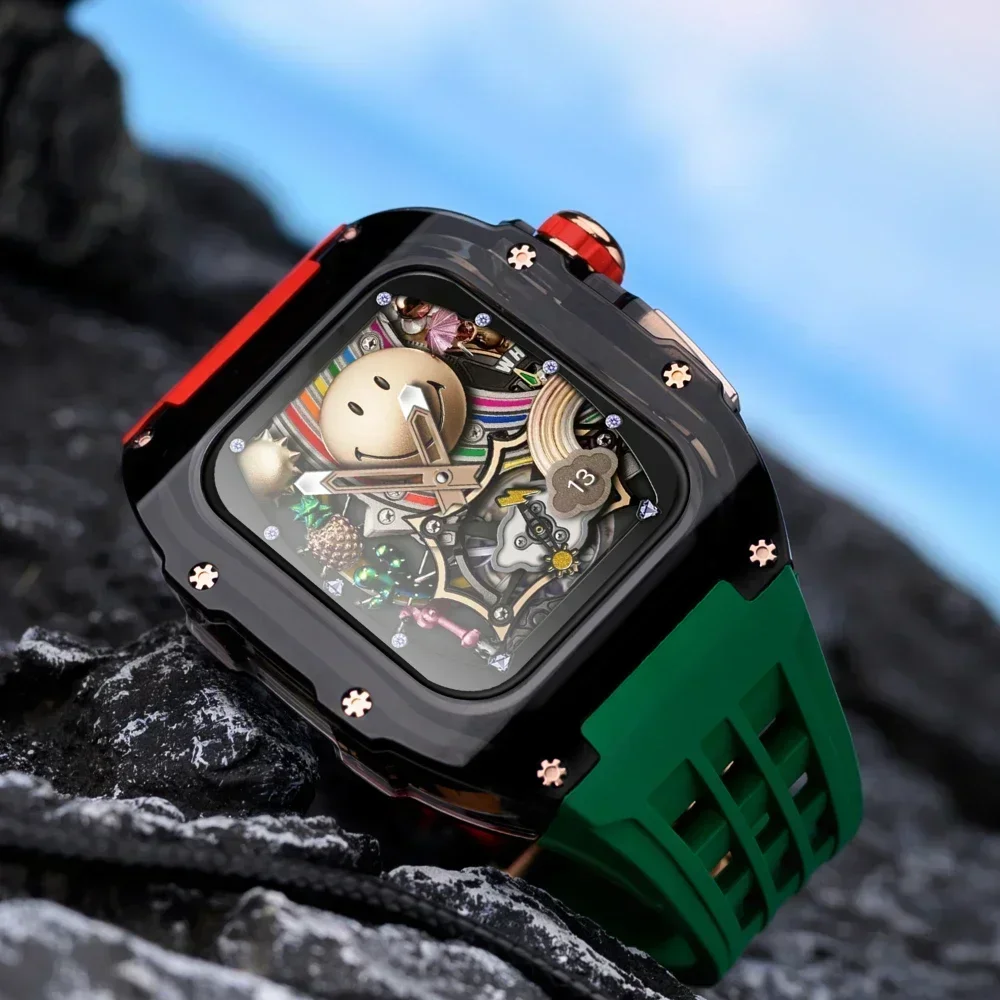 Lüks buzul modifikasyon kiti i - Luxury Watch Apple Bands incelemesi ve fiyatı