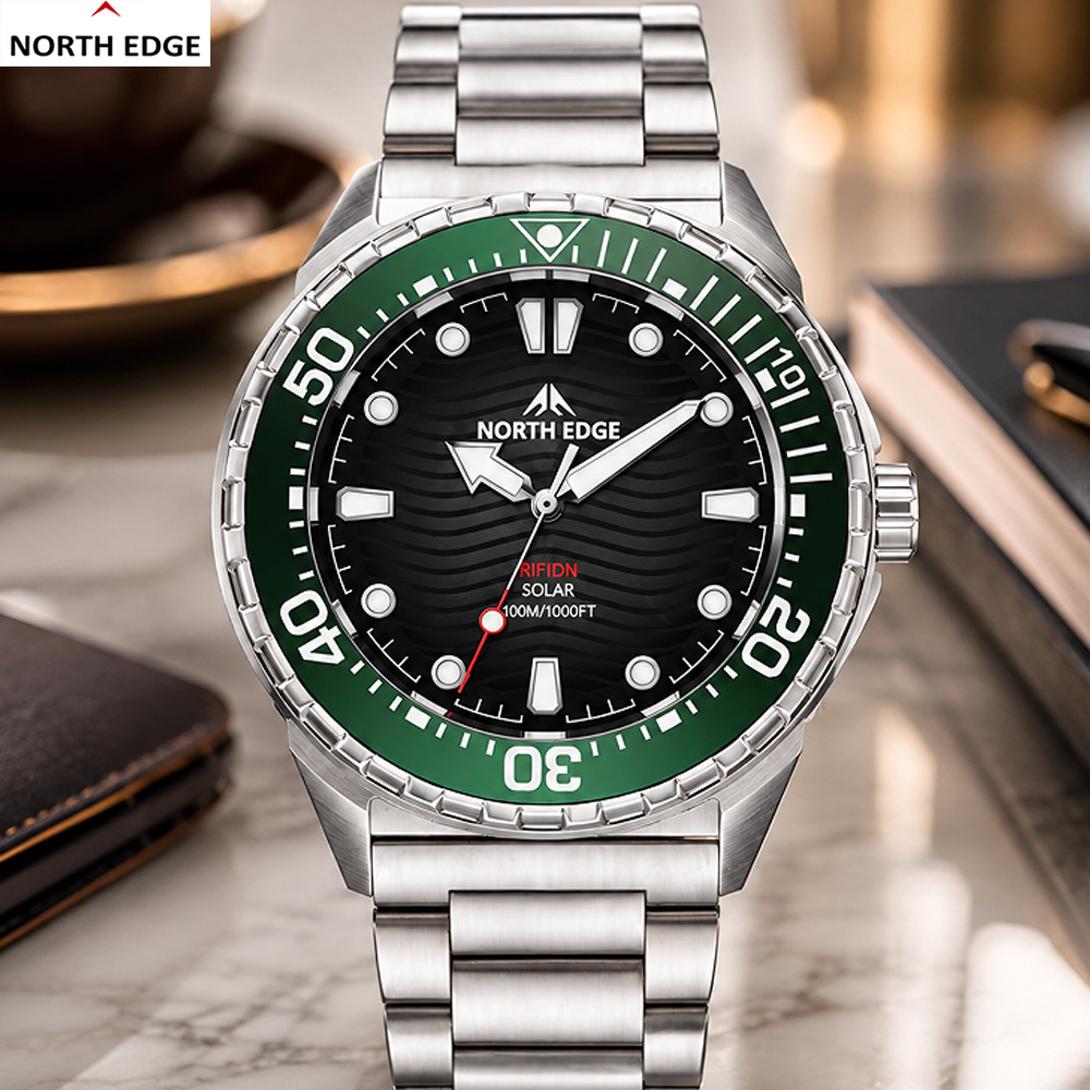 NORTH EDGE TRITON Erkek Askeri - Compass Watch Luxury incelemesi ve fiyatı