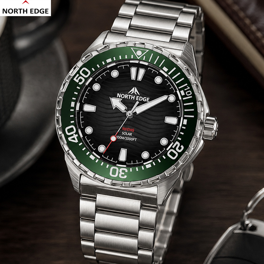 NORTH EDGE TRITON Erkek Askeri - Compass Watch Luxury incelemesi ve fiyatı