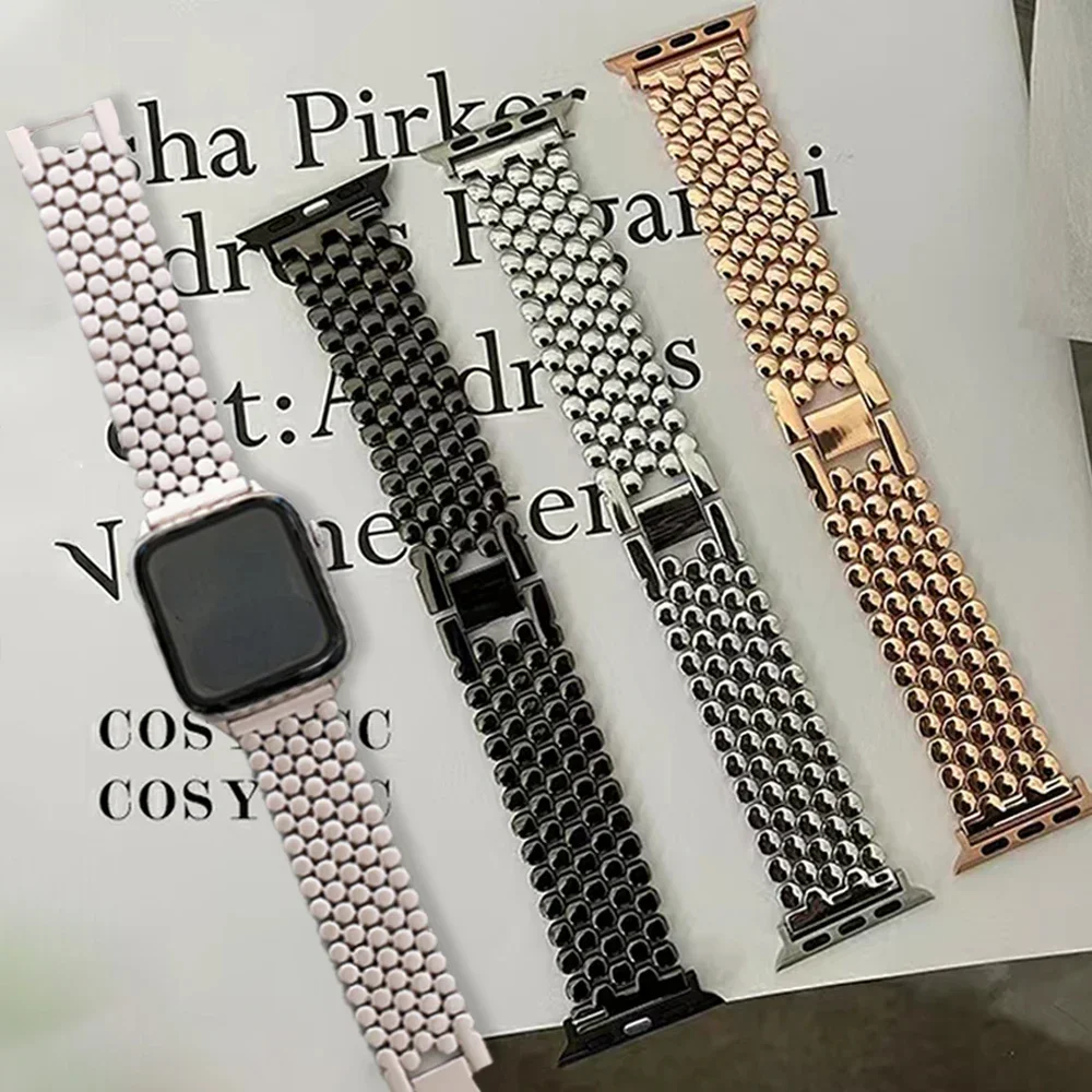 Kadın Paslanmaz Çelik Kayış Ap - Luxury Watch Apple Bands incelemesi ve fiyatı