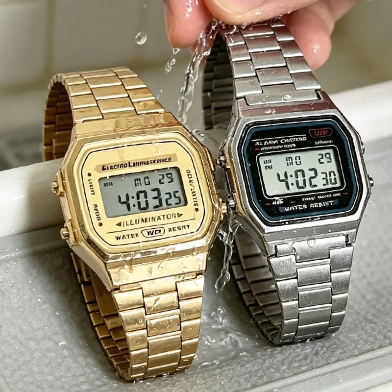 Lüks F91W Çelik Bantlı Saatler - Luxury Watch Exchange incelemesi ve fiyatı