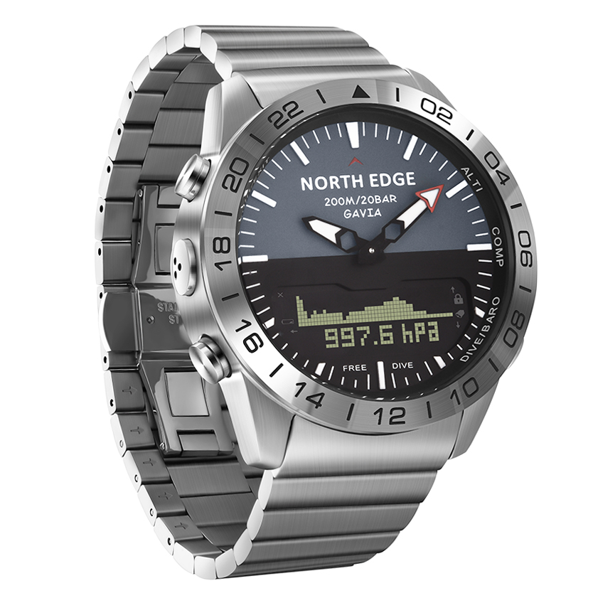Erkekler Dalış Spor Dijital İz - Compass Watch Luxury incelemesi ve fiyatı