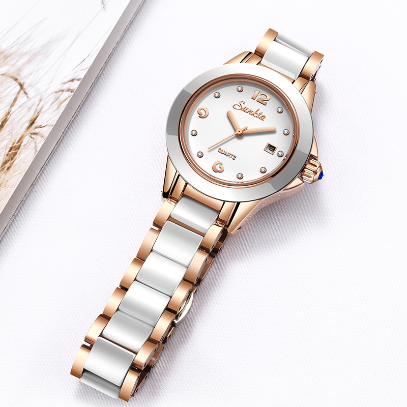 Sunkta Moda Rahat Kuvars Kadın - Luxury Watch Women incelemesi ve fiyatı