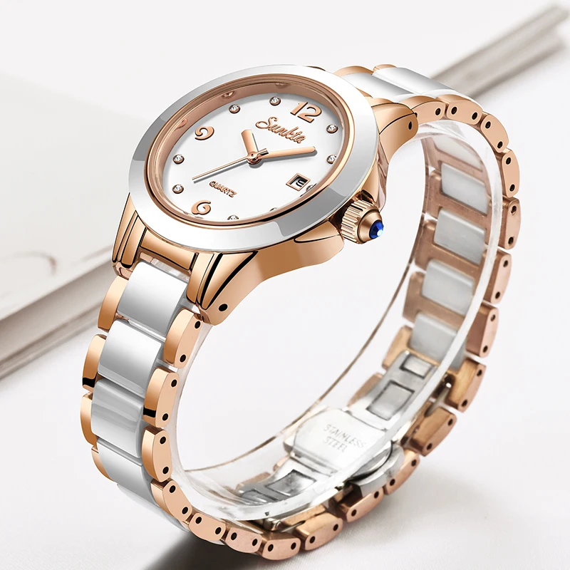 Sunkta Moda Rahat Kuvars Kadın - Luxury Watch Women incelemesi ve fiyatı