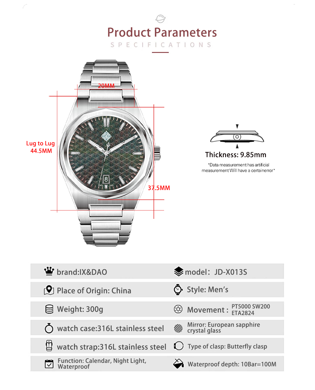 IX&DAO 2026 Yeni Savaşçı 37mm  - Minute Repeater Watch incelemesi ve fiyatı