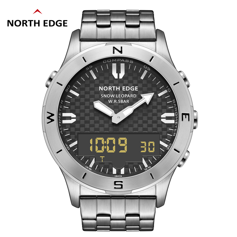 NORTH EDGE erkek dijital saat  - Compass Watch Luxury incelemesi ve fiyatı