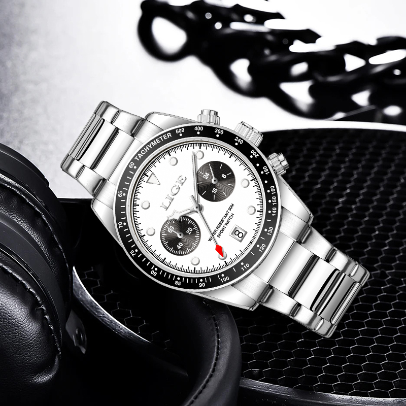 LIGE Marka Moda Erkek Izle Lük - Luxury Watch Low Price incelemesi ve fiyatı