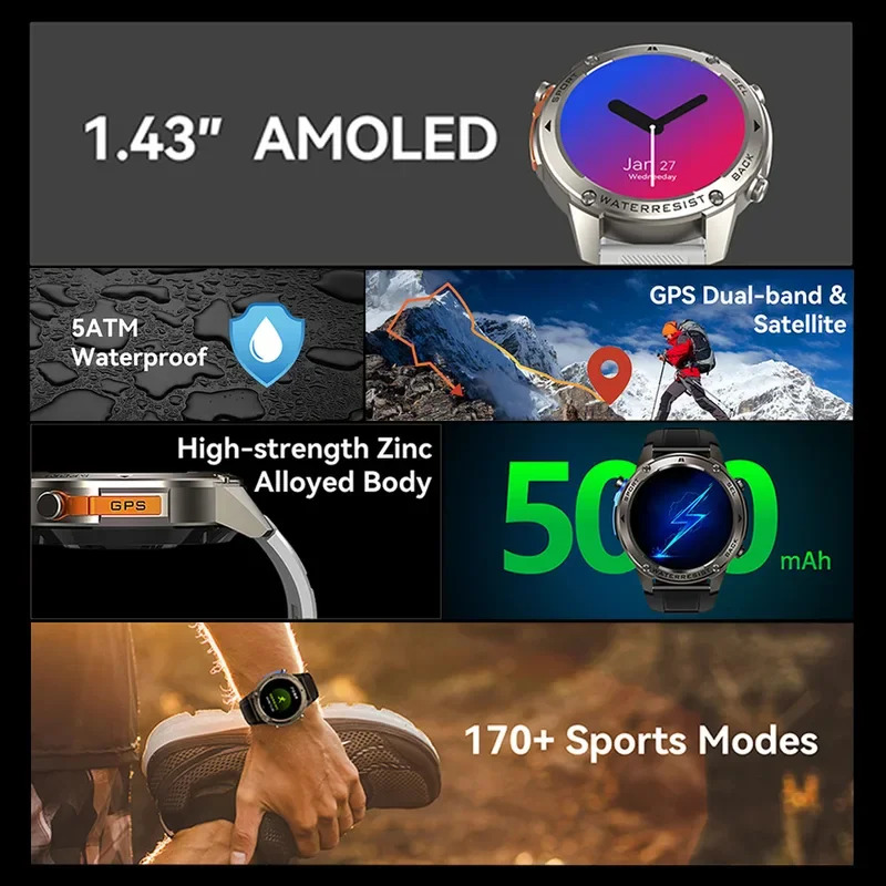 Lüks Akıllı Saatler Erkek Spor - Compass Watch Luxury incelemesi ve fiyatı