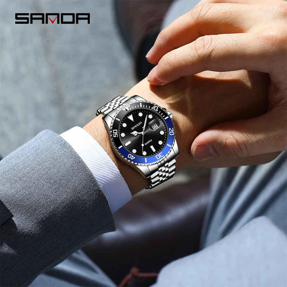 SANDA 1099 Moda Lüks erkek Kuv - Luxury Watch Shop incelemesi ve fiyatı