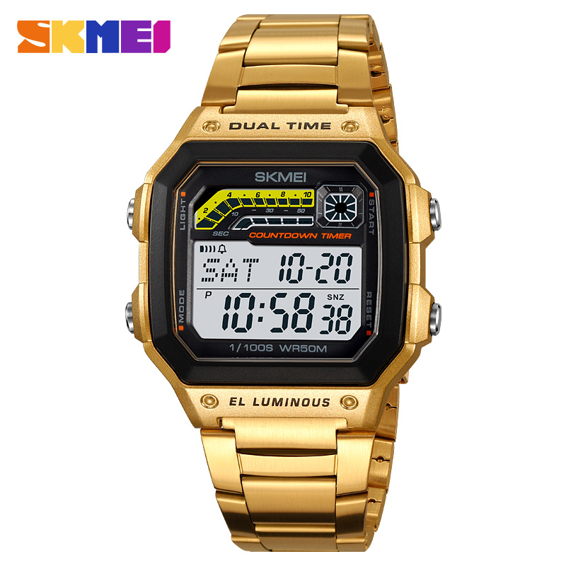 SKMEI 2307 lüks su geçirmez di - Minute Repeater Watch incelemesi ve fiyatı