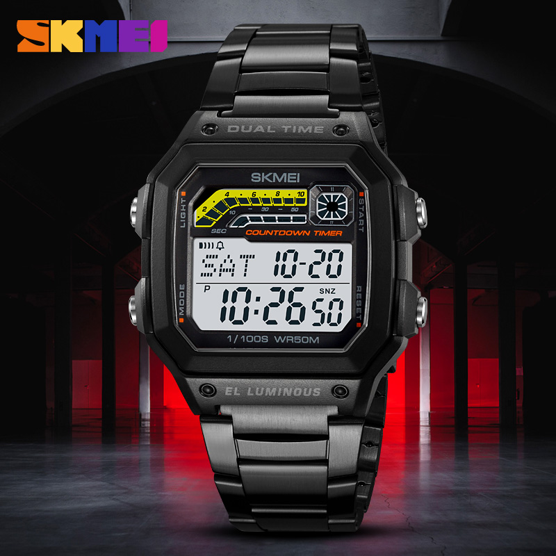 SKMEI 2307 lüks su geçirmez di - Minute Repeater Watch incelemesi ve fiyatı