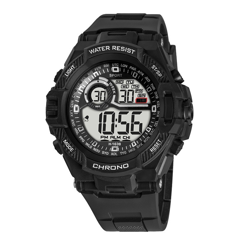 Su geçirmez spor saat, erkekle - Luxury Watch Exchange incelemesi ve fiyatı