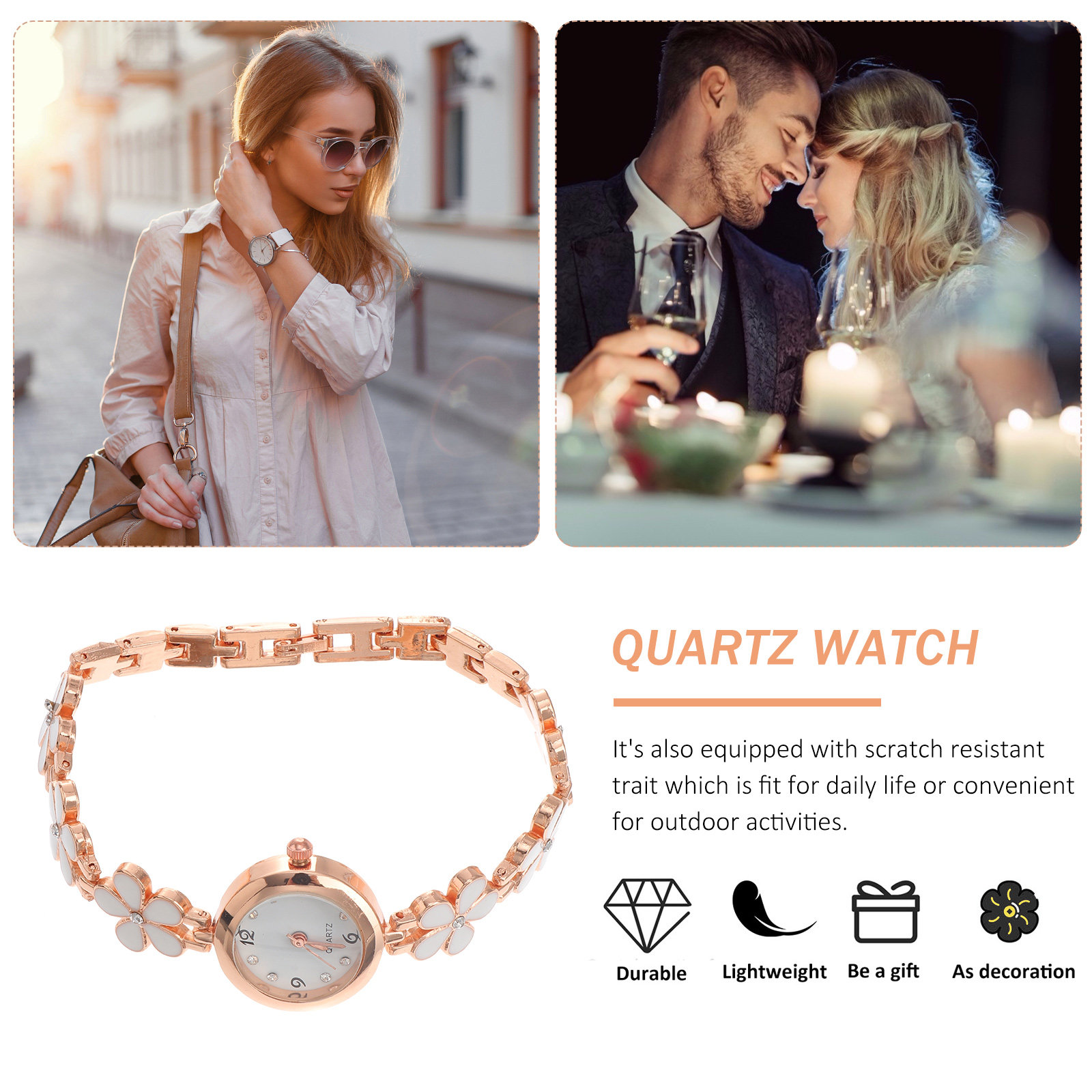 Kadınlar için Zarif Kristal Ku - Luxury Watch Women incelemesi ve fiyatı