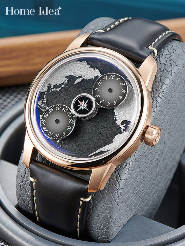 Rahat Erkekler Çalışma Mavi Ge - Compass Watch Luxury incelemesi ve fiyatı
