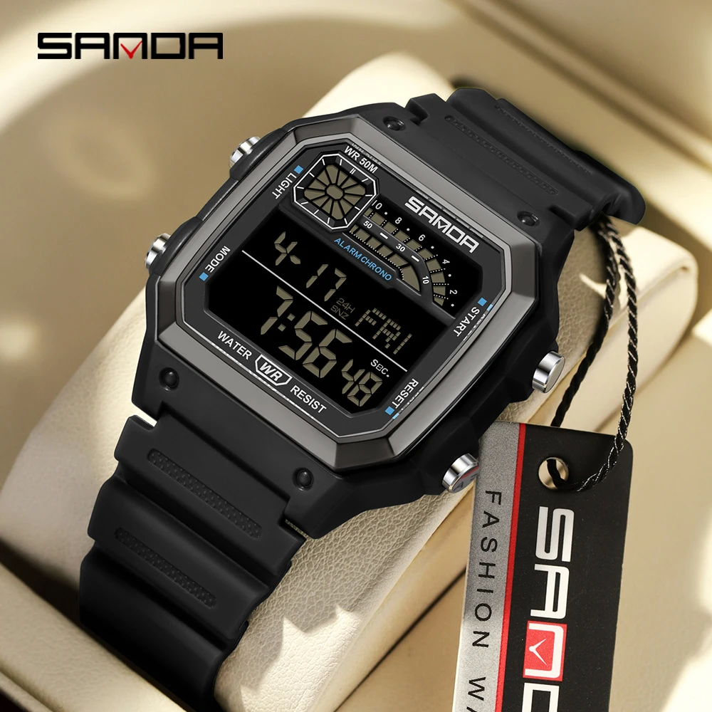 SANDA 6196 elektronik saat Çok - Minute Repeater Watch incelemesi ve fiyatı