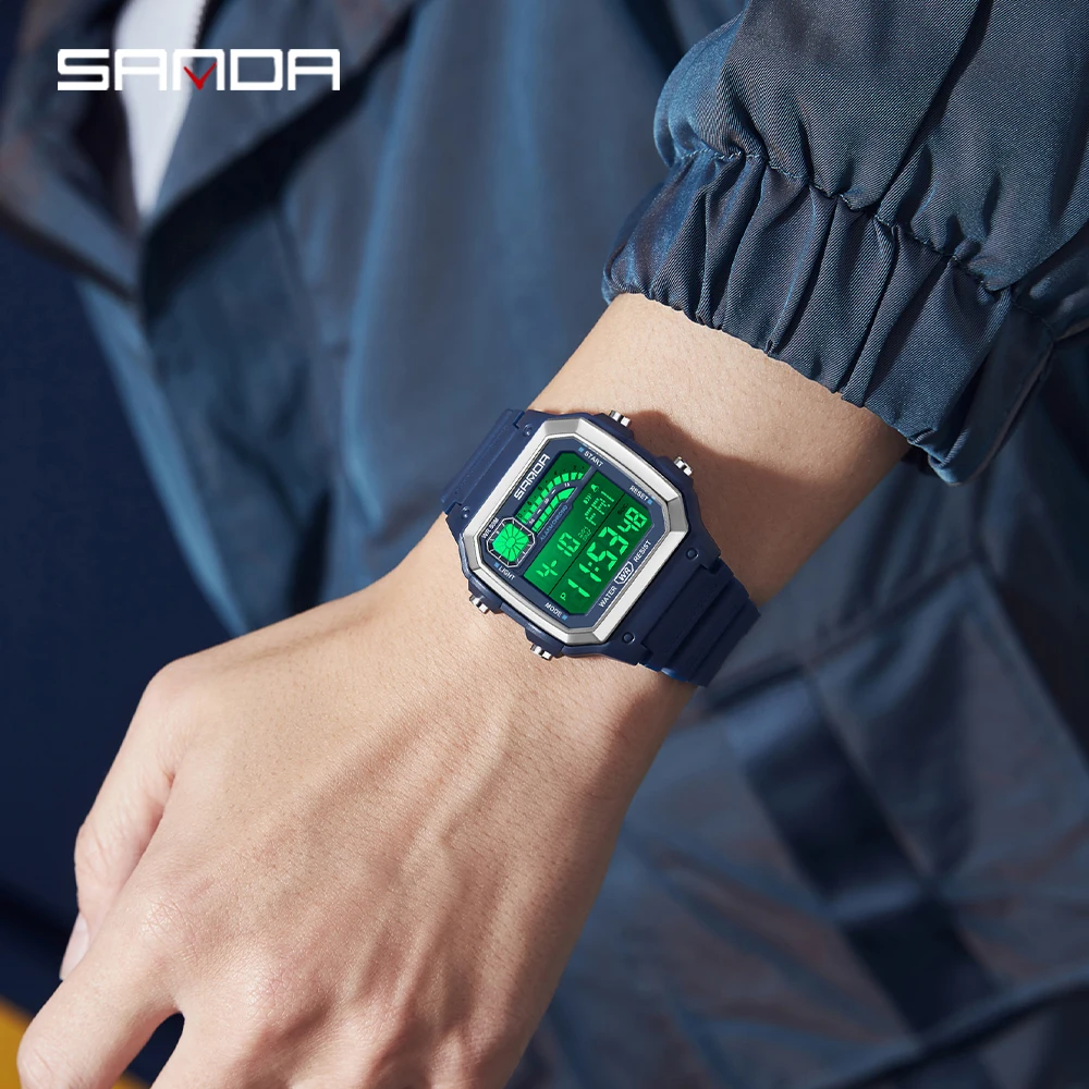 SANDA 6196 elektronik saat Çok - Minute Repeater Watch incelemesi ve fiyatı