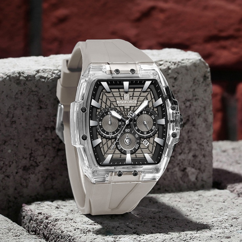 NF6113 NAVIFORCE Erkek Çok Fon - Minute Repeater Watch incelemesi ve fiyatı